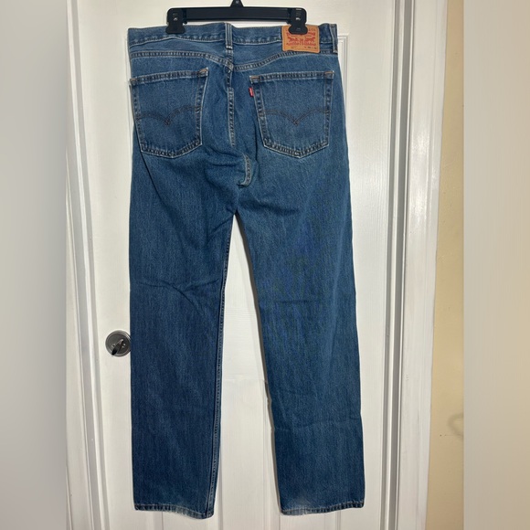 Levi’s 505 Jeans Size 36 X 34 - Picture 2 of 10